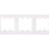 Asfora Ramka Potrójna Pionowa Biała Eph5810321