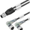 Weidmüller 1466211000 Kabel połączeniowy czujnika/aktuatora SAIL-ZW-M12BW-3L10V, piny: 3, 10.00 m, 1 szt.
