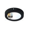 Plafon LED 12W, 1050 lm, 3CCT, IP20, okrągły, czarny, MILENA HOROZ