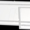 449-310-12 apra Rail DB front panel, 1 module, transparent