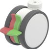 Blickle 935547 LKDH-PATH 125K-11-RIFI Podwójna rolka z tworzywa sztucznego Średnica koła: 125 mm Maksymalne obciążenie:
