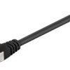 kabel LAN RJ45, Digitus DK-1511-005/BLACK Patchkabel U/UTP, U/UTP, CAT 5e, 0.50 m, czarny
