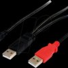 USB2HABMY6 USB 2.0 cable, A plug to Mini B plug, 1.8 m