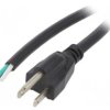 S21-3/16/2BK Kabel: 3x16AWG, NEMA 5-15 (B) wtyk, 2m, 13A