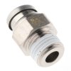 Złączka pneumatyczna R 1/8 męskie Wciskane 6 mm SMC Adapter gwintowany prosty R 1/8 męskie