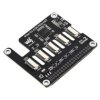 Waveshare 4-Ch PCIe FFC Adapter Board for Raspberry Pi 5, Expands The PCIe Interface Of The Pi 5 To 4-Ch PCIe FFC Connectors, Su