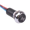 Side Lights illuminated Automotive Momentary 12mm Push Button Switch SPST IP67