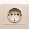 Kier Gniazdo Pojedyncze Z/U Schuko Beżowe Gp-1Ws/01