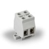 Złączka kompaktowa Clampo Compact 2 torowa z ochroną przewodu Cu 16mm2 750V KR10021
