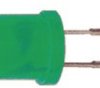 LED, THT, cylindrical, Ø 5 mm, green, 568 nm, 1.5 to 3 mcd, 100°, L-483GDT