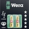 Bit krzyżakowy PH 2 Wera 851/1 BDC SB SiS 05073335001 stal narzędziowa z diamentową powłoką, stal stopowa D 6.3 2 szt.