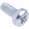 Wkręt samogwintujący długość 12mm gwint M5 Stalowe łeb Stożek, ocynkowana końcówka Pozi