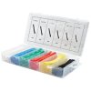 Zestaw rurek termokurczliwych 1,5-13mm kolowe 100szt. RTC/SET/ORGANIZER