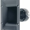 Visaton Głośnik tubowy 300W, Plastikowy Czarny 6037, 8 Ω 1200 Hz, 16 Hz