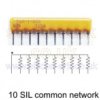 33K Ohm resistor network common rail (4610X-101-333) - Bourns