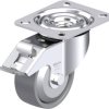 Blickle 946645 LE-PO 80KA-FI-ELS-FA Rolka obrotowa z blachy stalowej Średnica koła: 80 mm Maksymalne obciążenie: 150 kg
