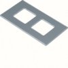 tehalit.GB-EG Płytka montażowa GTVD2/300 2XRJ45 201X195 aluminium GTVDM082