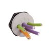 Icotek 43750 KEL-DPZ 50/8 Cable Grommet 12.5 mm Grey Polyamide 1 piece