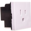 MOSAIC Gniazdo pojedyncze z/u 15A standard US białe 077504