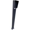 Słupek domofonowy Camsafe 60x120 z daszkiem i podstawą CS-DO1 - 1,6m