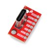 Moduł z gniazdem USB typu C - złącze pionowe - SparkFun BOB-23055