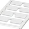 PA device marker, (L x W) 12.1 x 26.9 mm, white, sheet with 8 pcs, 0825469