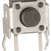 Klosz do przycisku dotykowego SPST 50 mA przy 12 V DC 3.15mm 0.6mm Przewlekany