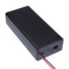 18650 x 2 Enclosed Battery Holder Flying Leads