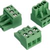 Socket header, 2 pole, pitch 5 mm, angled, green, 691352710002