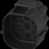 Cap, 15 pole, for plug housing, 368301-1
