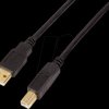 UA0265 USB 2.0 cable, USB-A/M to USB-B/M, amplifier, black, 15 m