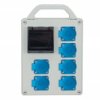 Rozdzielnica przenośna R-BOX 240R 4S 6x250V, puste okno IP44 B.1721R