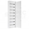 Rozdzielnica natynkowa metalowa 8x18 modułów IP30 (400V AC) 1355x435x130mm drzwi pełne NEKU