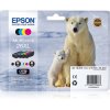Epson C13T26364020 Epson Polar bear Multipack 4-colours 26XL Claria Premium Ink