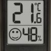 TFA Dostmann TFA - Hygrometer Schwarz 30.5060.01 Higrometr czarny 30.5060.01