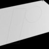 HER-MPP-325 Hercules mounting plate, plastic, 262 x 198 x 3 mm