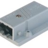 Surface-mounting plug, 5 pole, PCB mounting, crimp connection, 1.0 mm², gray, 932512106