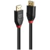 LINDY 41169 DisplayPort Cable Black 10.00 m gold plated connectors