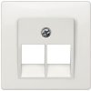 Płytka czołowa, RJ45, Biały