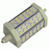 R7s 118mm 10W 764 120deg; 48-SMD Oro 8166