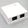 Gniazdo abonenckie 2 x RJ45 UTP-5e