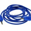 Przewód pomiarowy; Amass; niebieski; fi 2mm; L= 1m