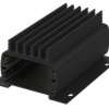 Aluminum enclosure kit, (L x W x H) 57 x 100 x 32 mm, black, IP65, 84406100.HMT1