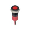 APEM Q14F3CXXR12E LED indicator light Red Flush 10 mcd Industrial use
