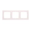 VALENA Ramka potrójna pozioma kremowa 774353