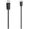 Hama 200609 USB 2.0 Cable Micro-B to A 3m Black