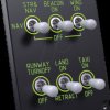VPC-414-001 VIRPIL Controls Vector Lighting MCP, 6x three-way switches, RGB