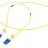 Fs0lc01 Patch Cord Światłowodowy Os2 Lc/Upc,Z Obu Stron 1M Lszh