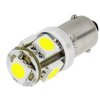Żarówka samochodowa LED BA9s 5x5050, biała zimna, CANBUS; AKS