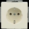 20 EUC-82 Socket outlet insert, ivory white